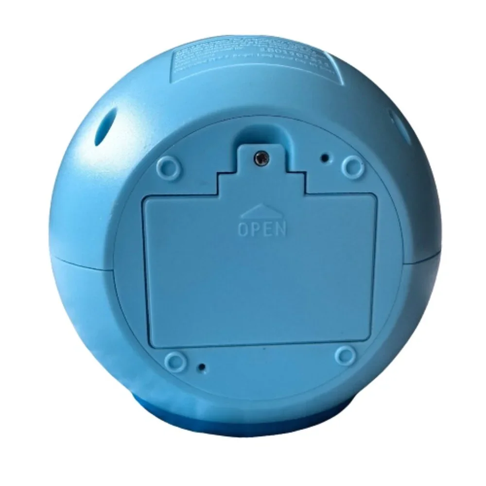 Paw Patrol Kids Alarm Clock Light-Up Paw Print Projector SpinMaster Blue